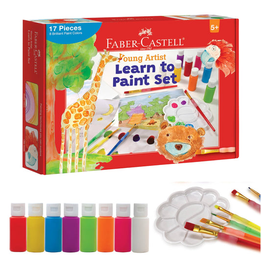 Faber-Castell Coloring & Painting Kits Default Young Artist Learn To Paint Set