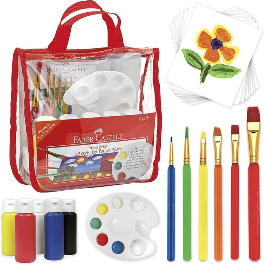 Faber-Castell Coloring & Painting Kits Default Young Artist Learn To Paint Set