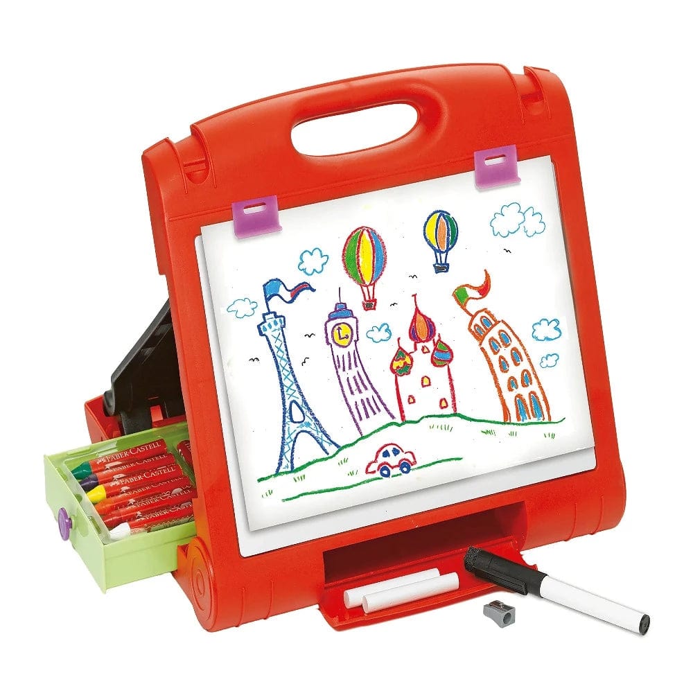 Faber-Castell Coloring & Painting Kits Do Art! Travel Easel