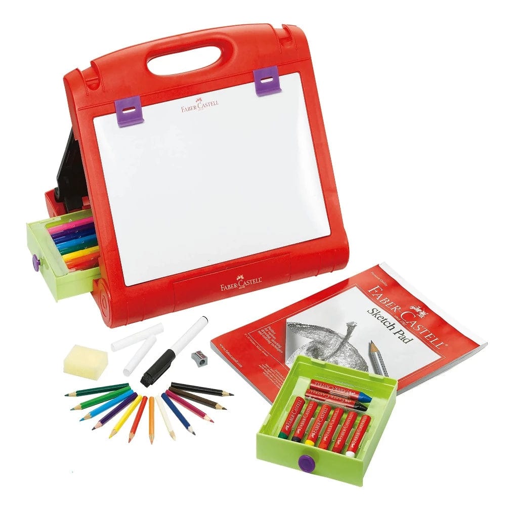 Faber-Castell Coloring & Painting Kits Do Art! Travel Easel