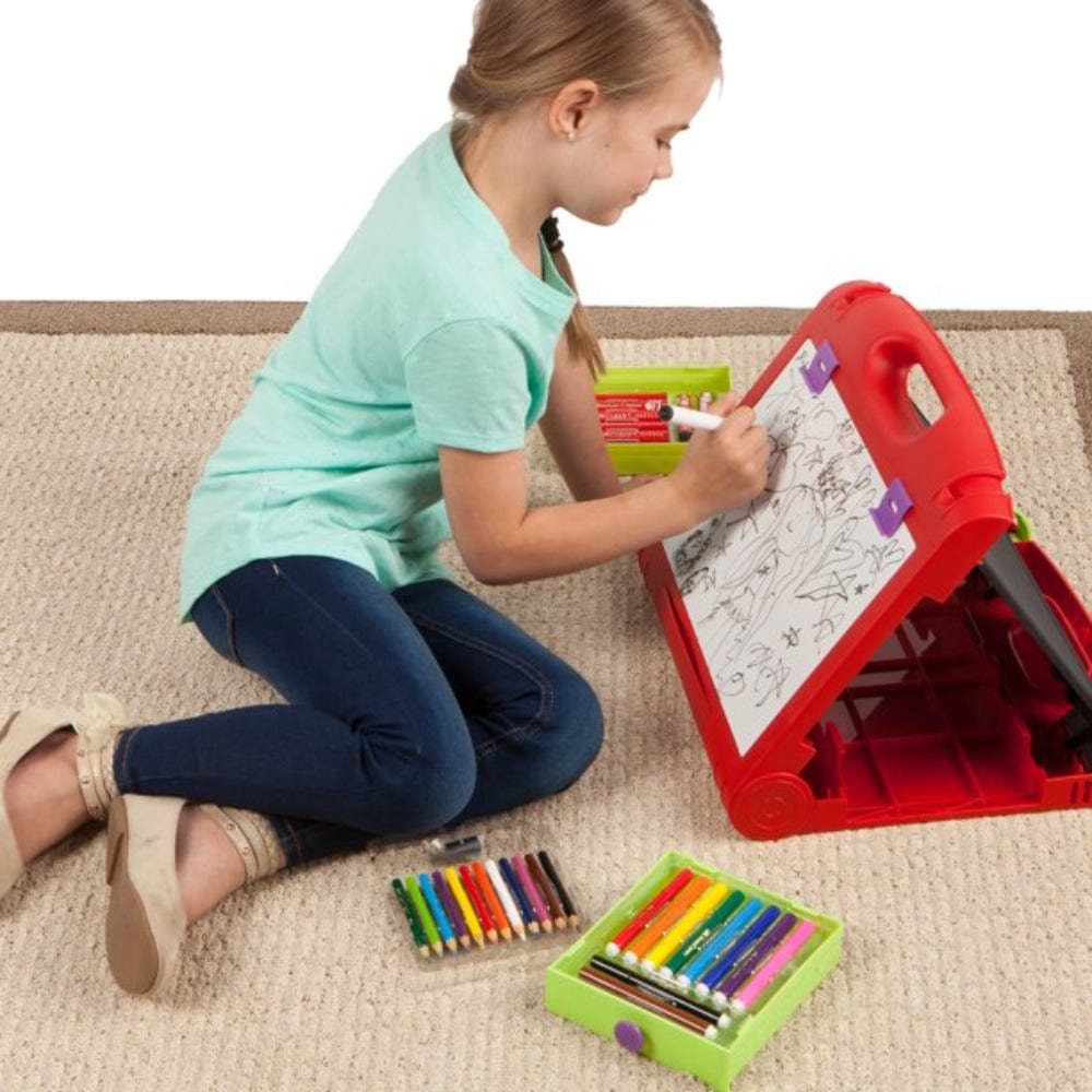 Faber-Castell Coloring & Painting Kits Do Art! Travel Easel