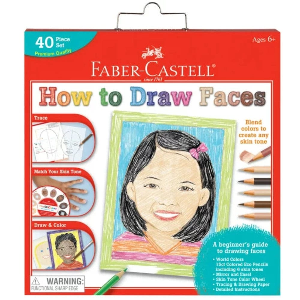 Faber-Castell Coloring & Painting Kits How to Draw Faces