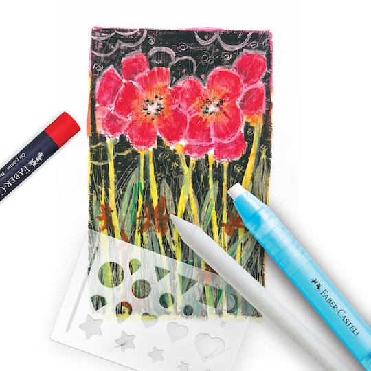Faber-Castell Coloring & Painting Kits Oil Pastel Sketch Set