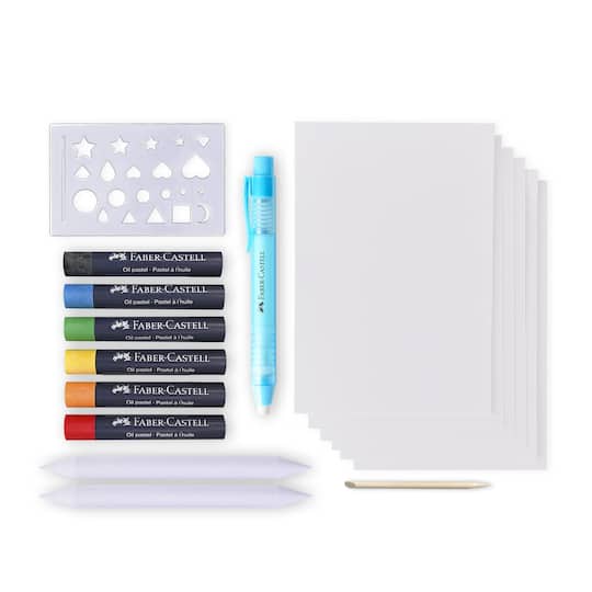 Faber-Castell Coloring & Painting Kits Oil Pastel Sketch Set