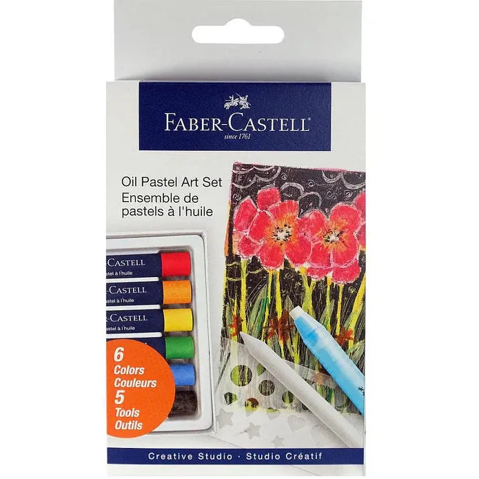 Faber-Castell Coloring & Painting Kits Oil Pastel Sketch Set