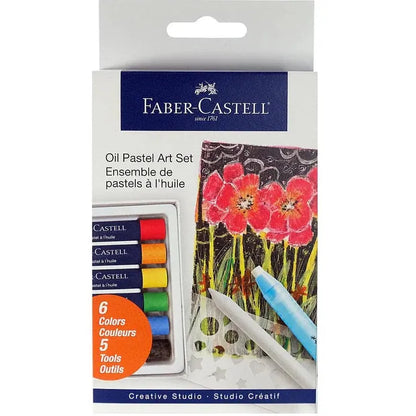 Faber-Castell Coloring & Painting Kits Oil Pastel Sketch Set