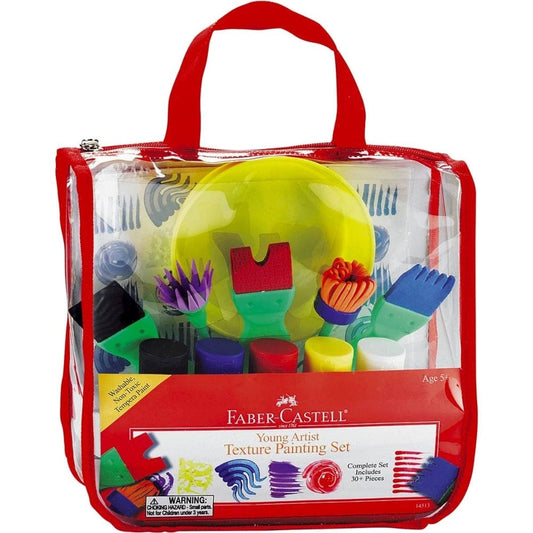 Faber-Castell Coloring & Painting Kits Young Artist Texture Painting Set