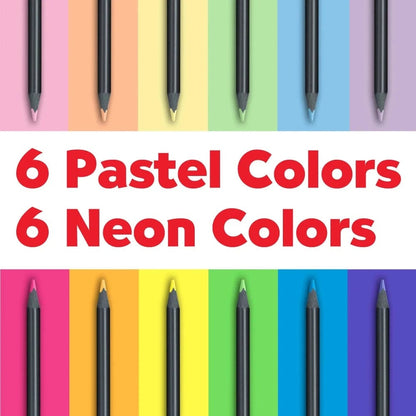 Faber-Castell Markers, Pens, Brushes & Crayons Default Color Pencils Black Edition - Neon & Pastel