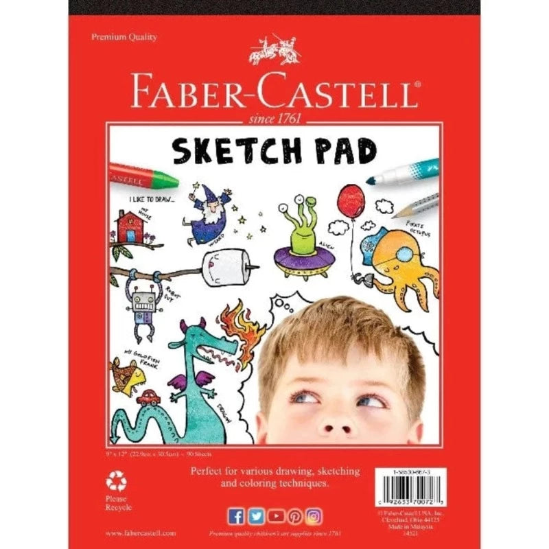 Faber-Castell Sketchbooks & Drawing Pads Sketch Pad 9" x 12