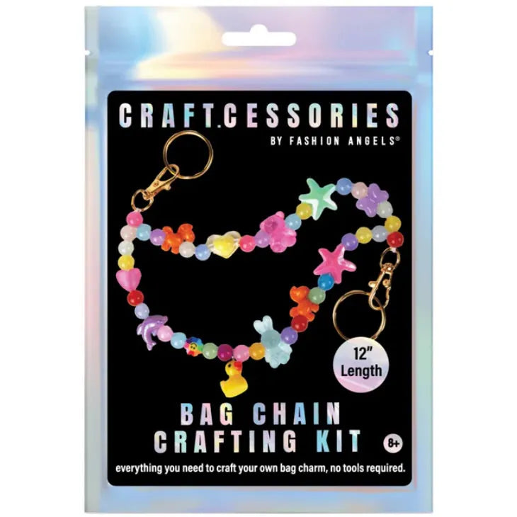 Fashion Angels Art & Craft Activity Kits Bag Chain Crafting Kit (Assorted Styles)
