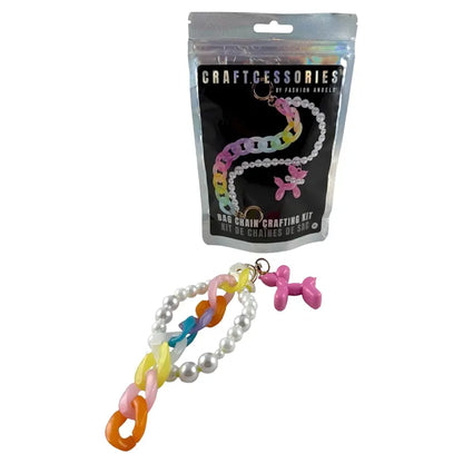Fashion Angels Art & Craft Activity Kits Bag Chain Crafting Kit (Assorted Styles)