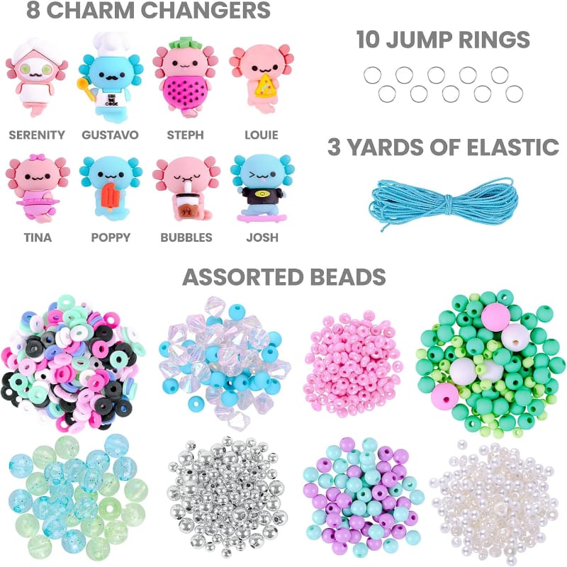 Fashion Angels Art & Craft Activity Kits Charm Changers Axolotl League