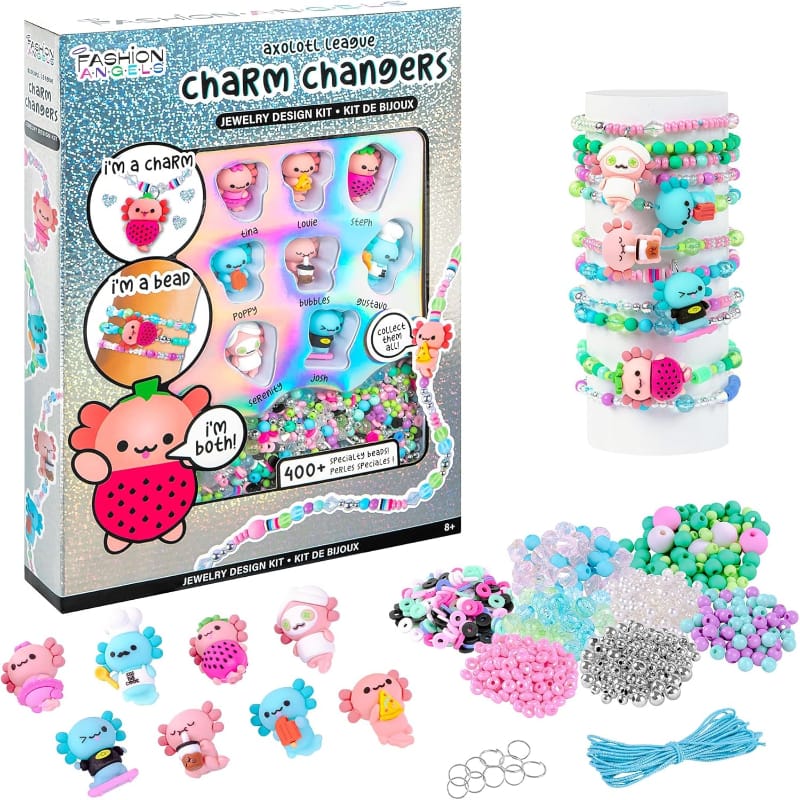 Fashion Angels Art & Craft Activity Kits Charm Changers Axolotl League