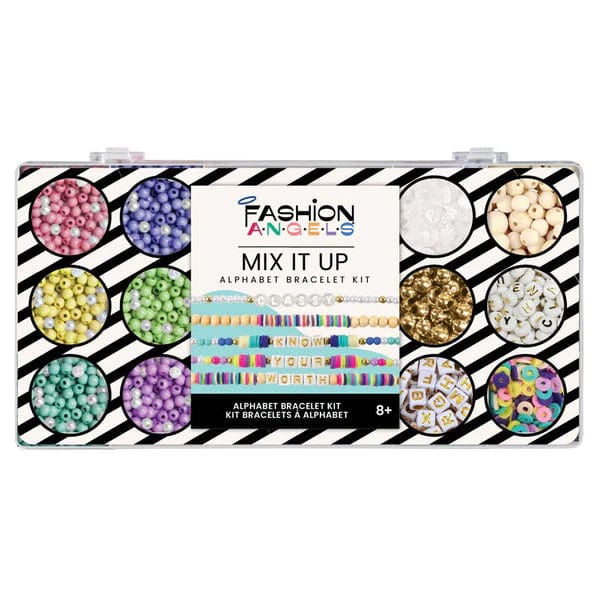 Fashion Angels Art & Craft Jewelry Activity Kits Default Mix It Up 500+ Alphabet Bead Case