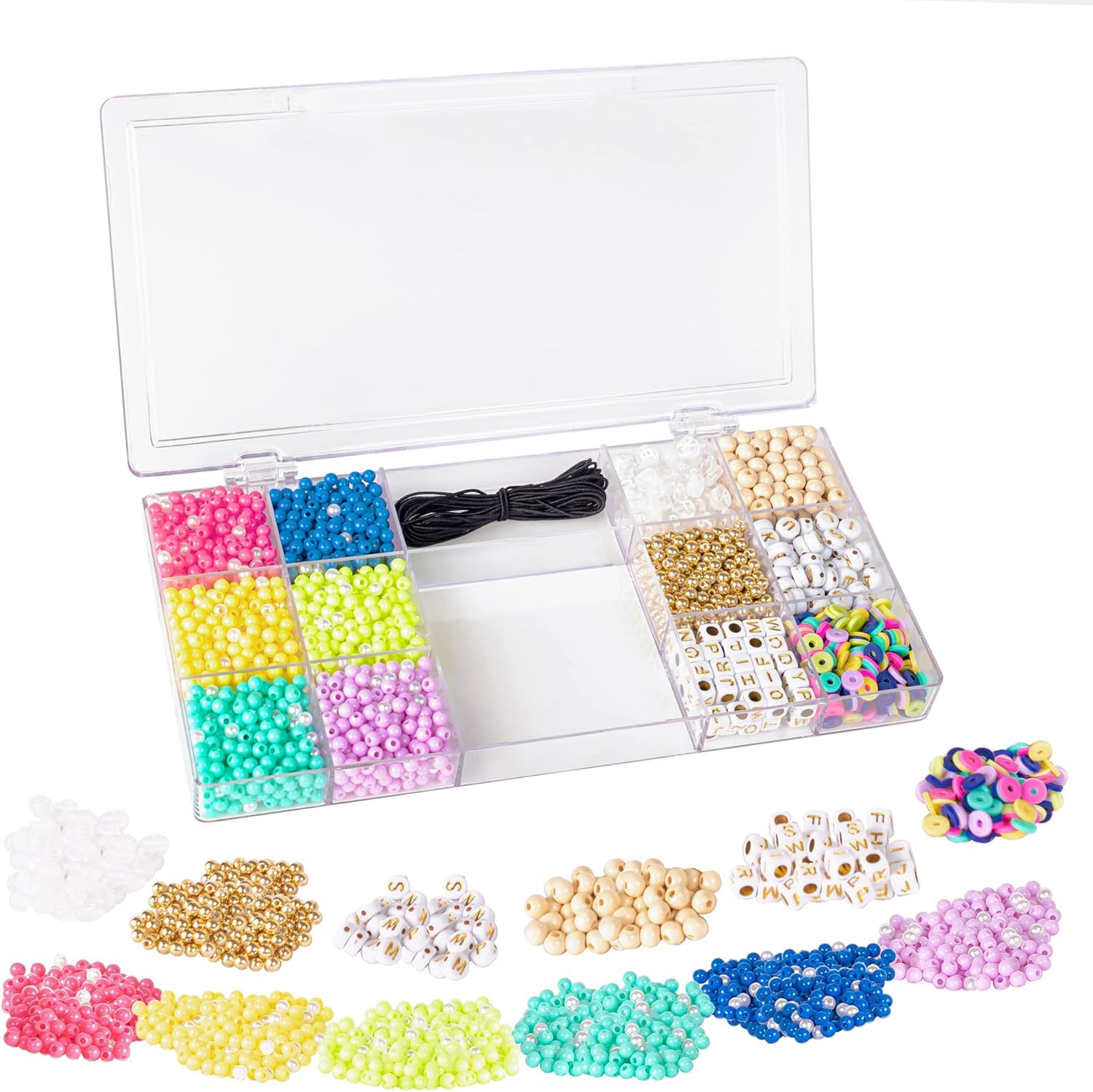 Fashion Angels Art & Craft Jewelry Activity Kits Default Mix It Up 500+ Alphabet Bead Case