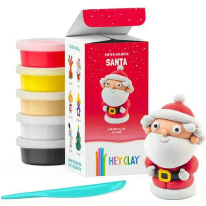 Fat Brain Clay Arts & Crafts Default Hey Clay Winter Holiday Singles (Assorted Styles)