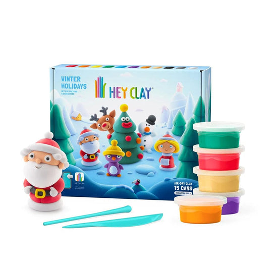 Fat Brain Clay Arts & Crafts Default Hey Clay - Winter Holidays