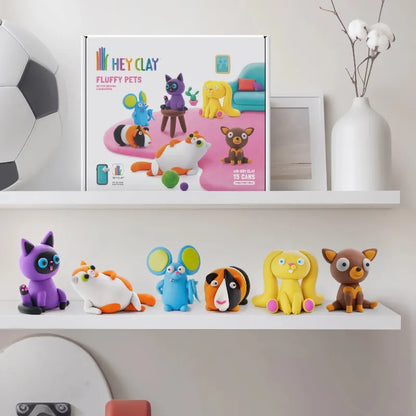 Fat Brain Clay Arts & Crafts Hey Clay Cats