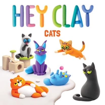 Fat Brain Clay Arts & Crafts Hey Clay Cats