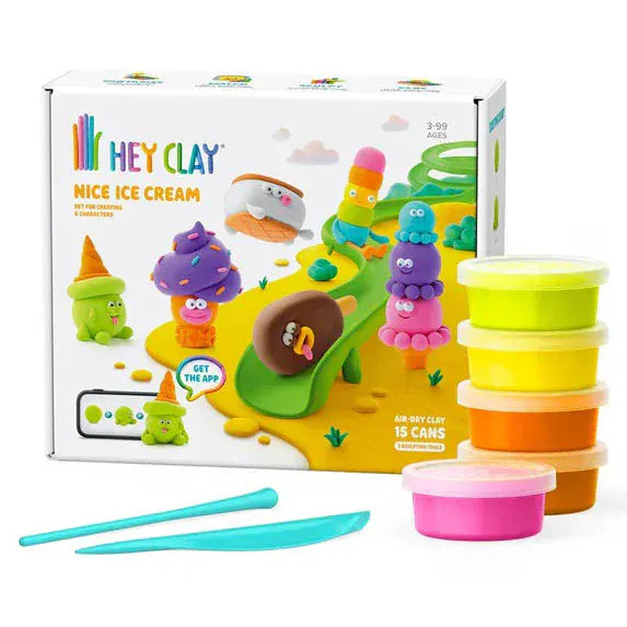 Fat Brain Clay Arts & Crafts Hey Clay - Nice Ice Cream