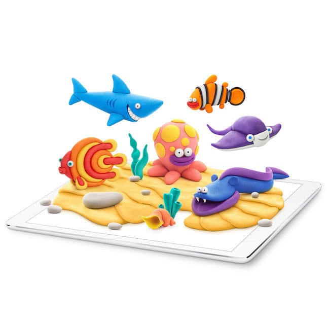 Fat Brain Clay Arts & Crafts Hey Clay - Ocean Creatures