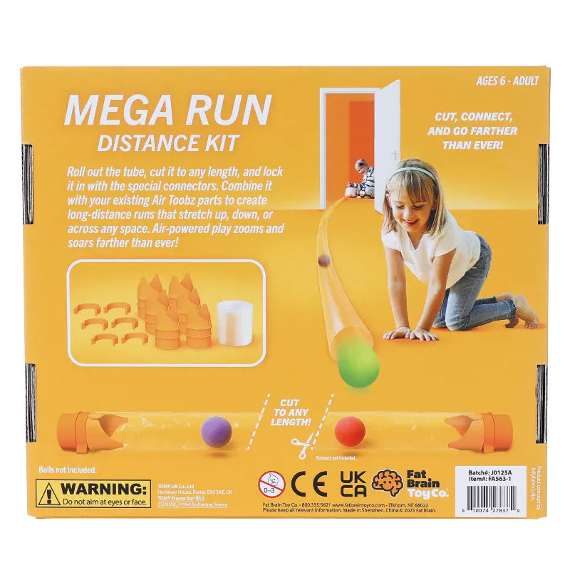 Fat Brain Construction Air Toobz Mega Run Distance Kit