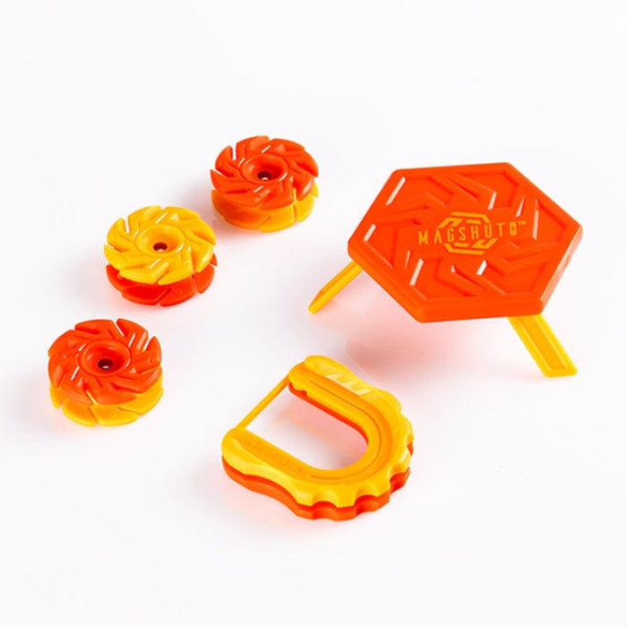 Fat Brain Default Default HOLIDAY Magshuto Mag-Kit Series 1: Flamepiercer