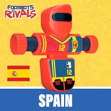 Fat Brain Physical Play Games Foosbots - Rivals Single A (Assorted Styles)