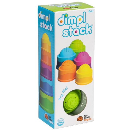 Fat Brain Stack and Nest Toys Dimpl Stack