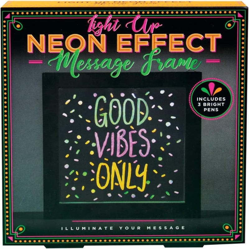 Fizz Creations Gift Light-Up Neon Effect Message Frame