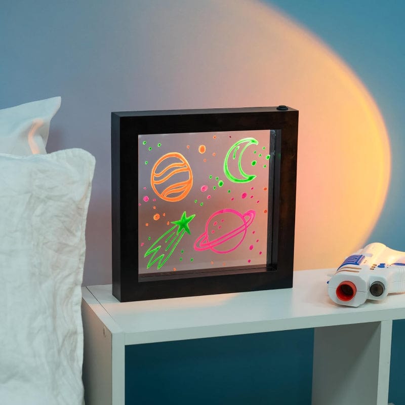 Fizz Creations Gift Light-Up Neon Effect Message Frame