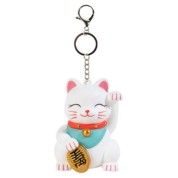 Fizz Creations Keychains Lucky Cat Light Up Bag Charm
