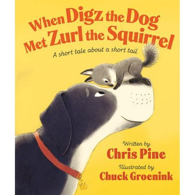 Flamingo Books Hardcover Books Default When Digz the Dog Met Zurl the Squirrel: A Short Tale About a Short Tail