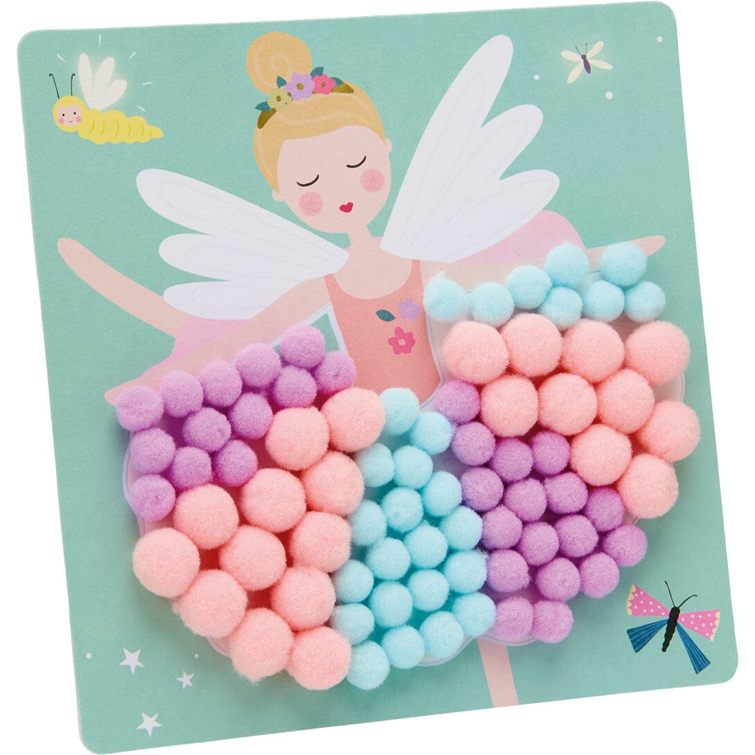 Floss & Rock Art & Craft Activity Kits Enchanted Pom Pom Art
