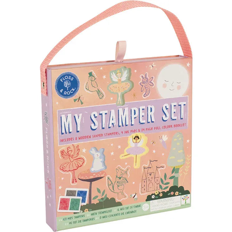 Floss & Rock Arts & Craft Stamp Sets Default Enchanted Stamper Set