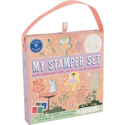Floss & Rock Arts & Craft Stamp Sets Default Enchanted Stamper Set