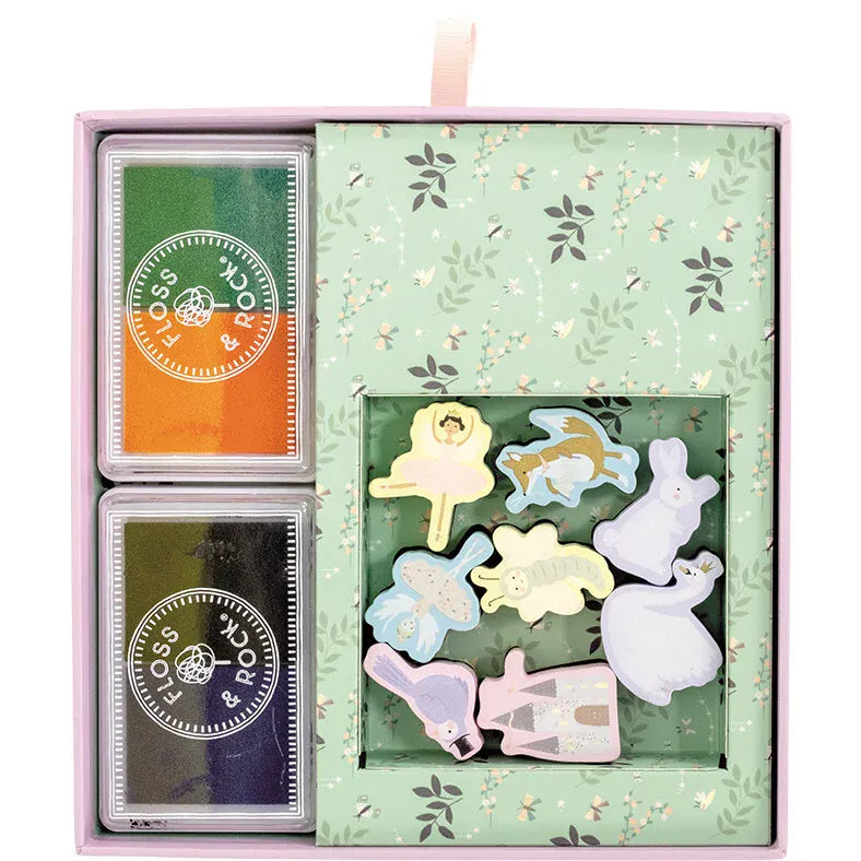 Floss & Rock Arts & Craft Stamp Sets Default Enchanted Stamper Set