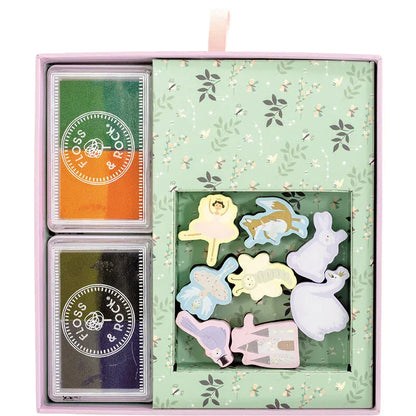 Floss & Rock Arts & Craft Stamp Sets Default Enchanted Stamper Set