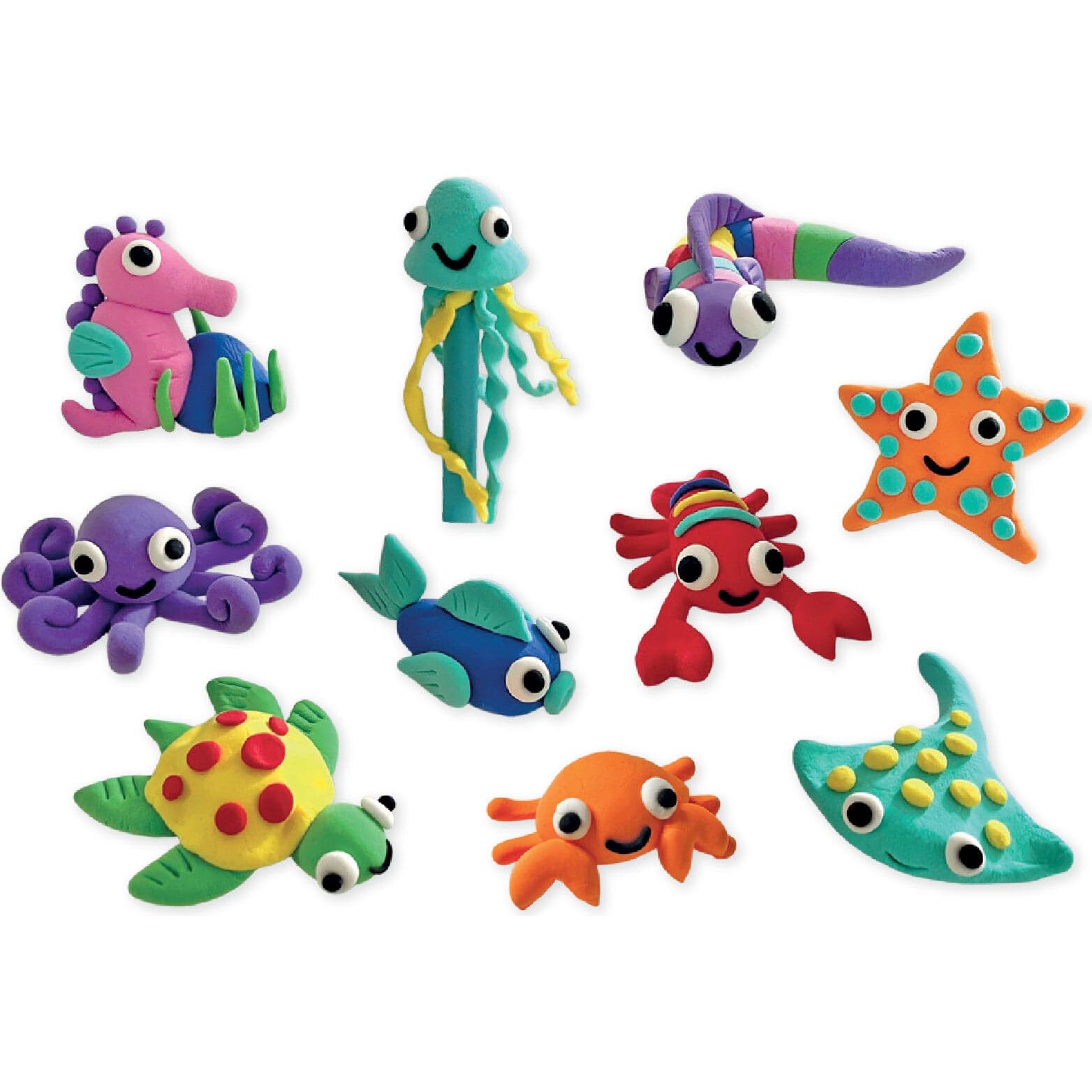 Floss & Rock Clay Arts & Crafts Default Ocean Clay & Play