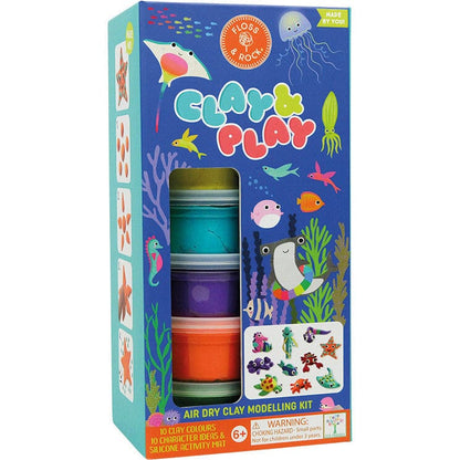 Floss & Rock Clay Arts & Crafts Default Ocean Clay & Play