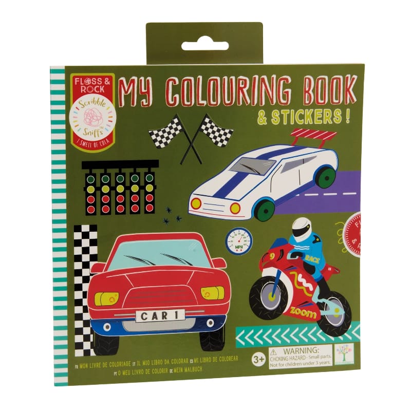 Floss & Rock Coloring & Painting Books Cars My Colouring Book