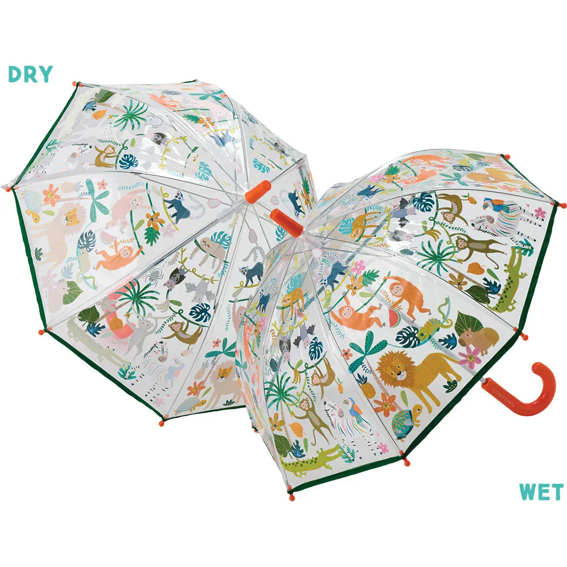 Floss & Rock Umbrellas Jungle Color Changing Umbrella