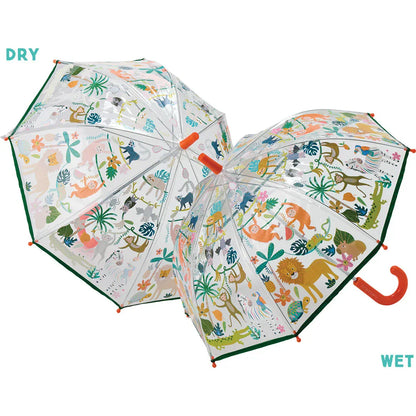 Floss & Rock Umbrellas Jungle Color Changing Umbrella