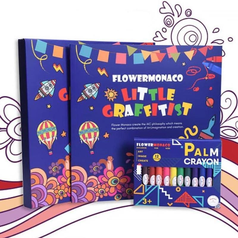 FlowerMonaco Coloring & Painting Kits Default Little Graffitist Set