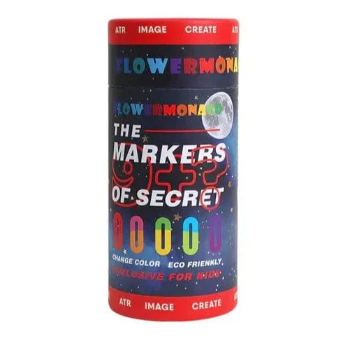 FlowerMonaco Markers, Pens, Brushes & Crayons Default The Markers of Secret Color Change Markers