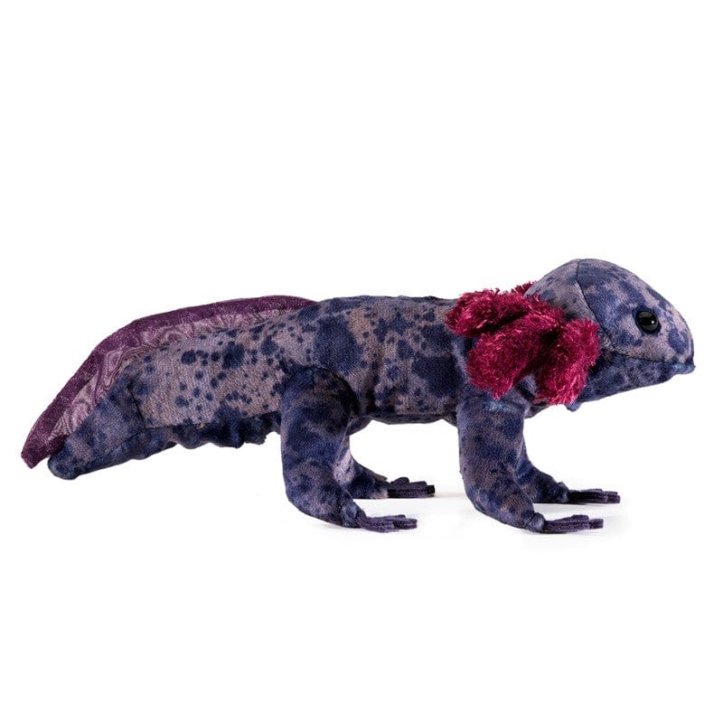 Folkmanis Finger Puppets Default Black Axolotl Finger Puppet