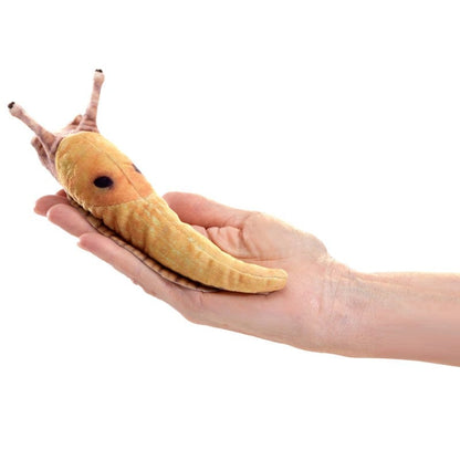 Folkmanis Finger Puppets Default Mini Banana Slug Finger Puppet