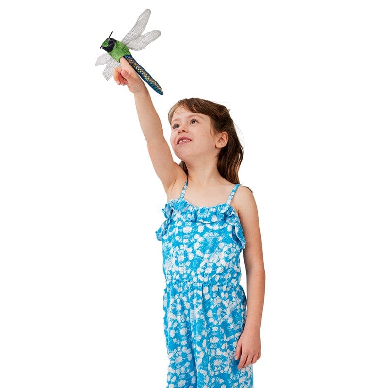 Folkmanis Finger Puppets Default Mini Dragonfly Finger Puppet