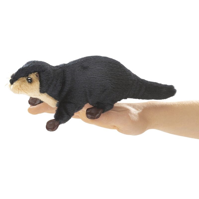 Folkmanis Finger Puppets Default Mini River Otter Finger Puppet