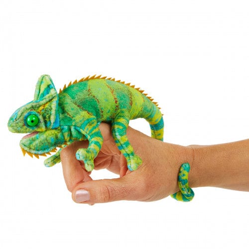 Folkmanis Finger Puppets Mini Chameleon Finger Puppet